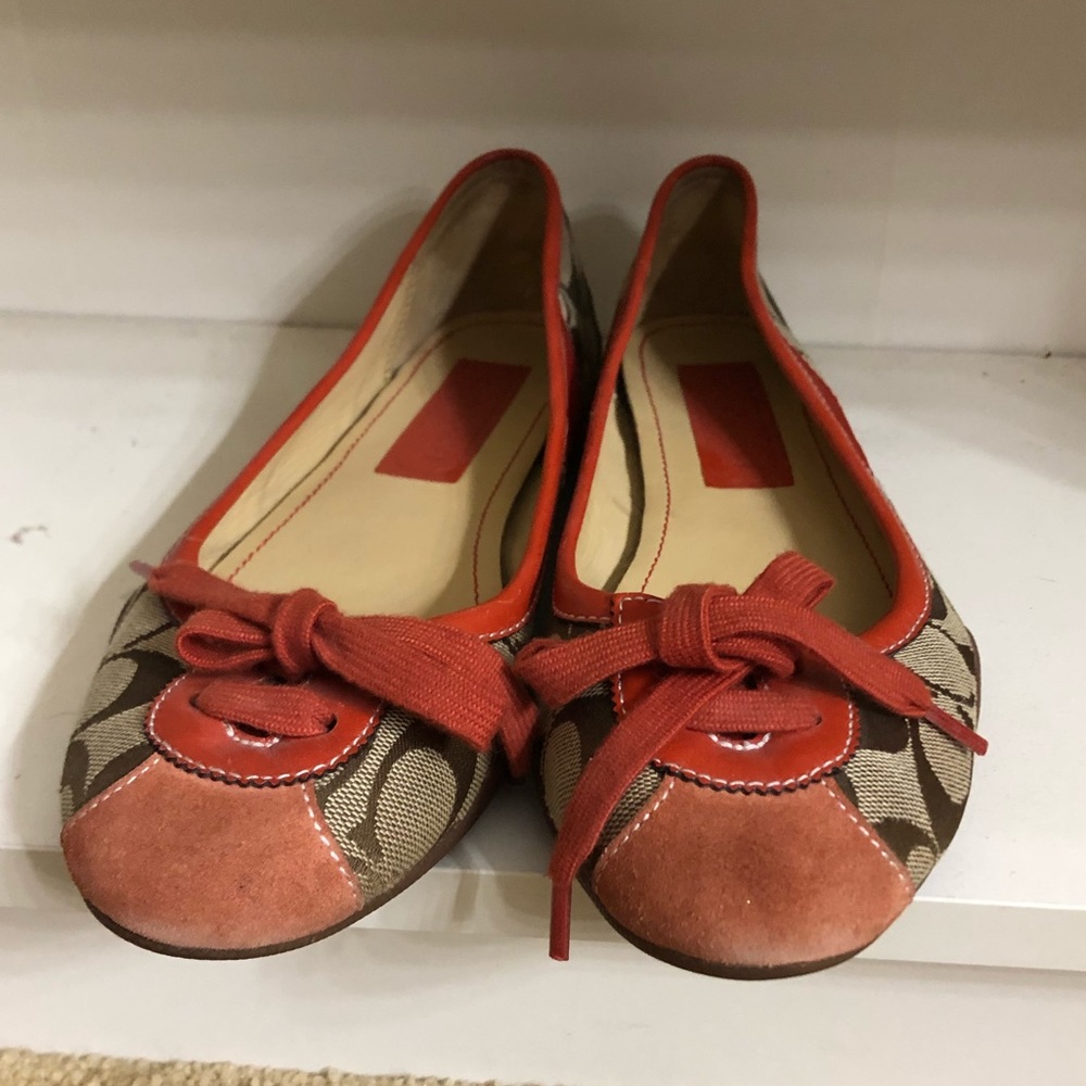 Coach dress sneaker slip on